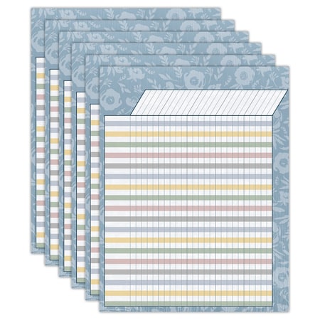 Teacher Created Resources Classroom Cottage Incentive Chart, 17in. x 22in., 6PK 7881